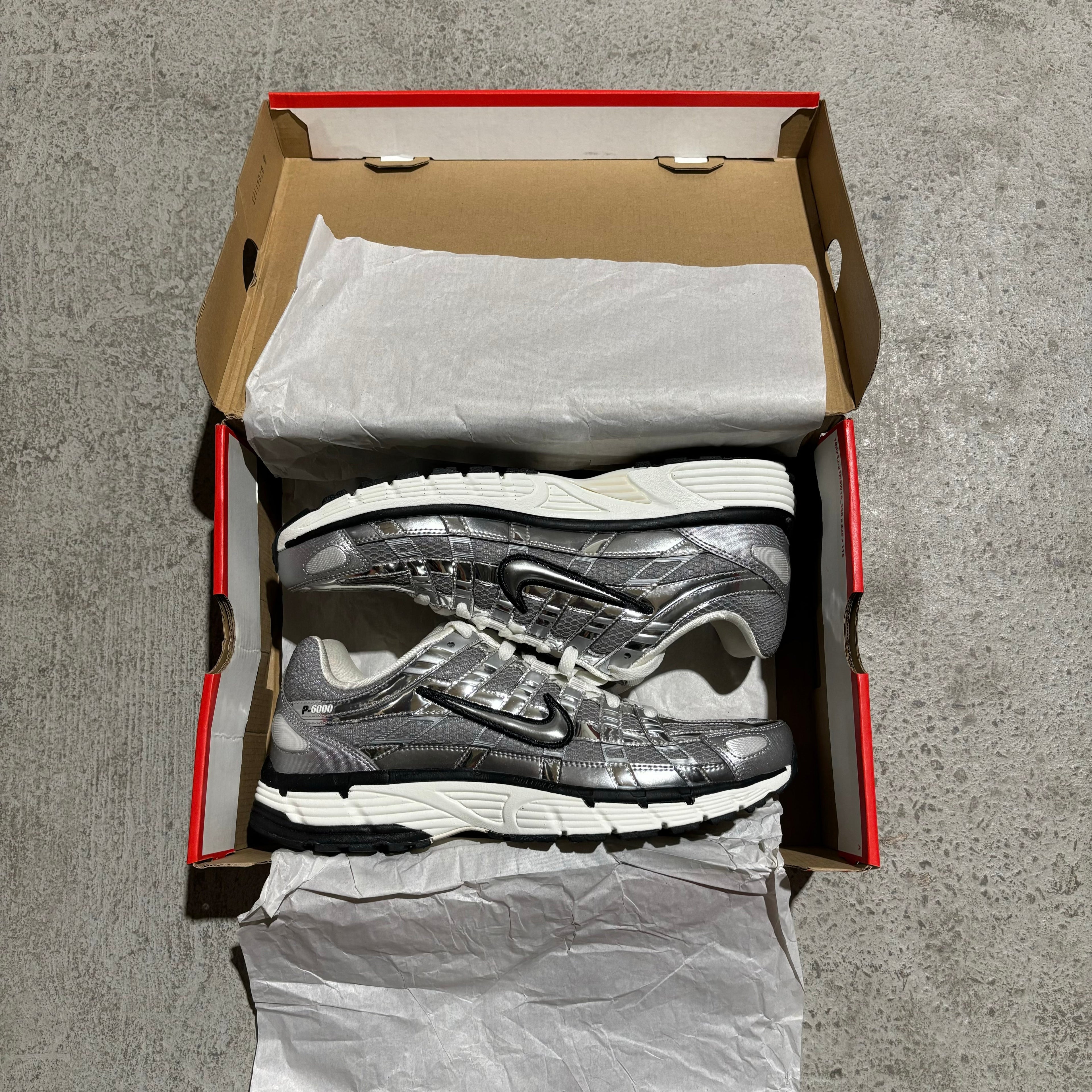 Nike P-6000 Metallic Silver