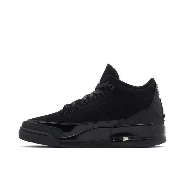Jordan 3 Triple Black 2025