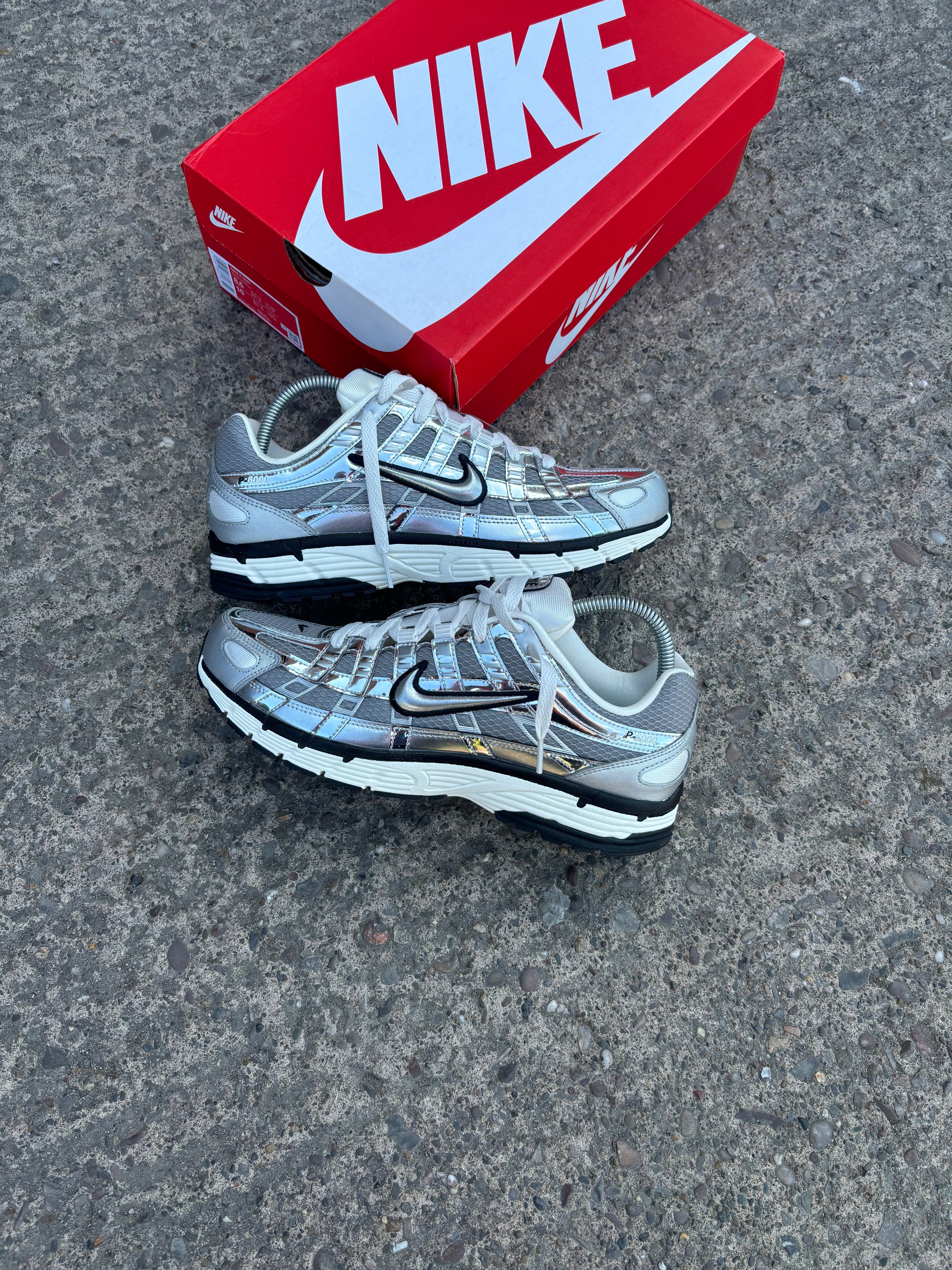 Nike P-6000 Metallic Silver