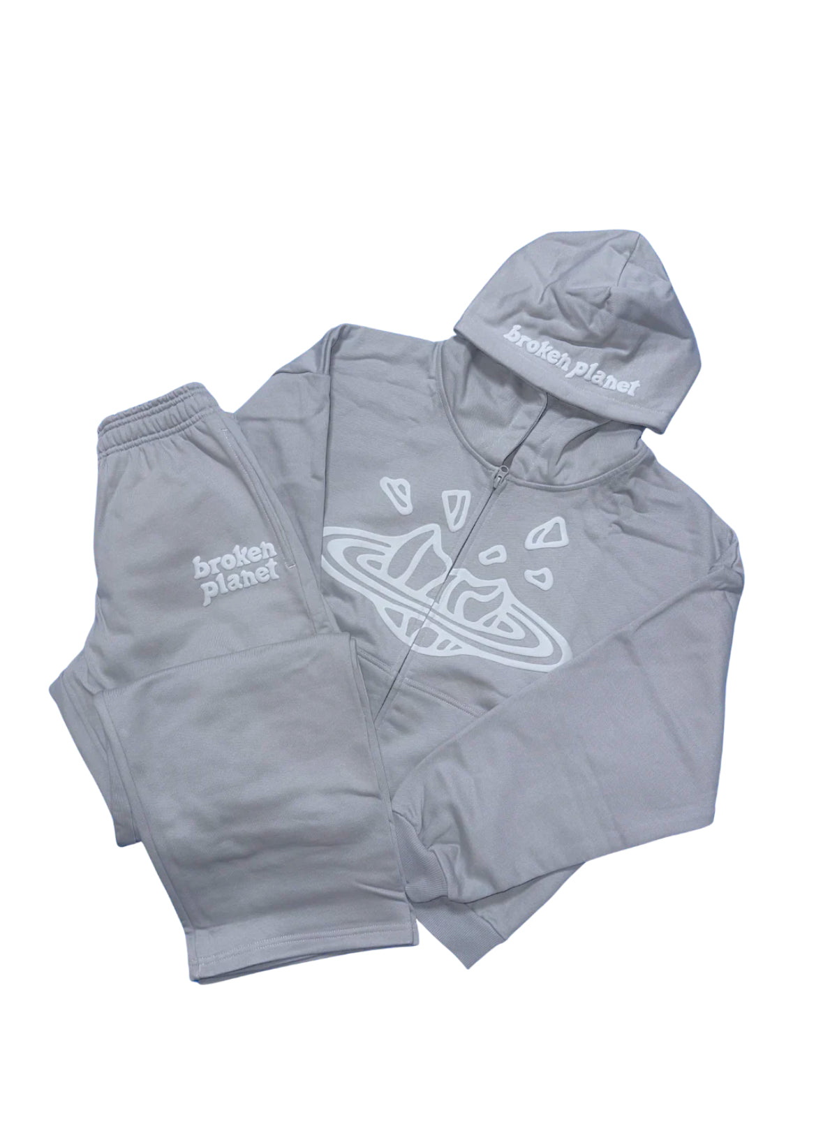 Broken Planet Stone Grey Full Tracksuit
