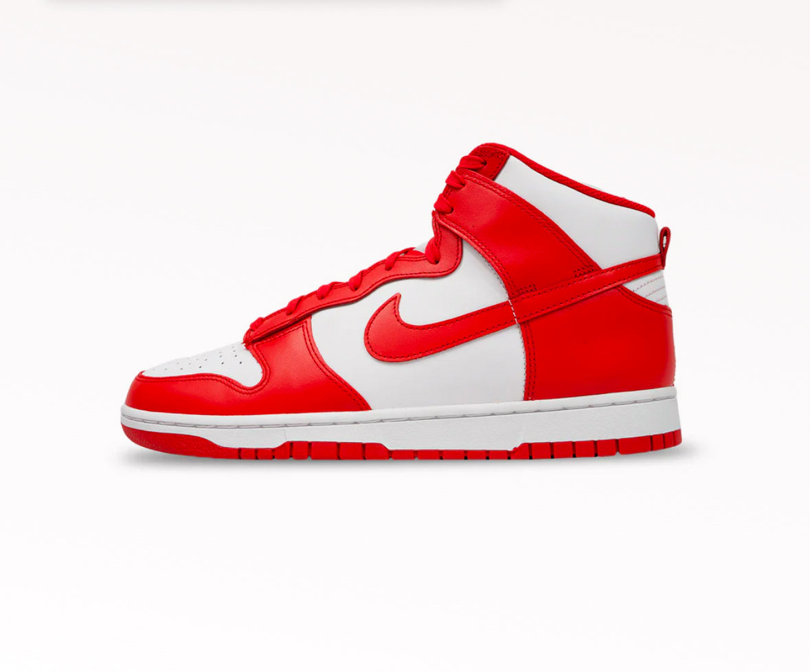 NIKE DUNK HIGH UNIVERSITY RED PS