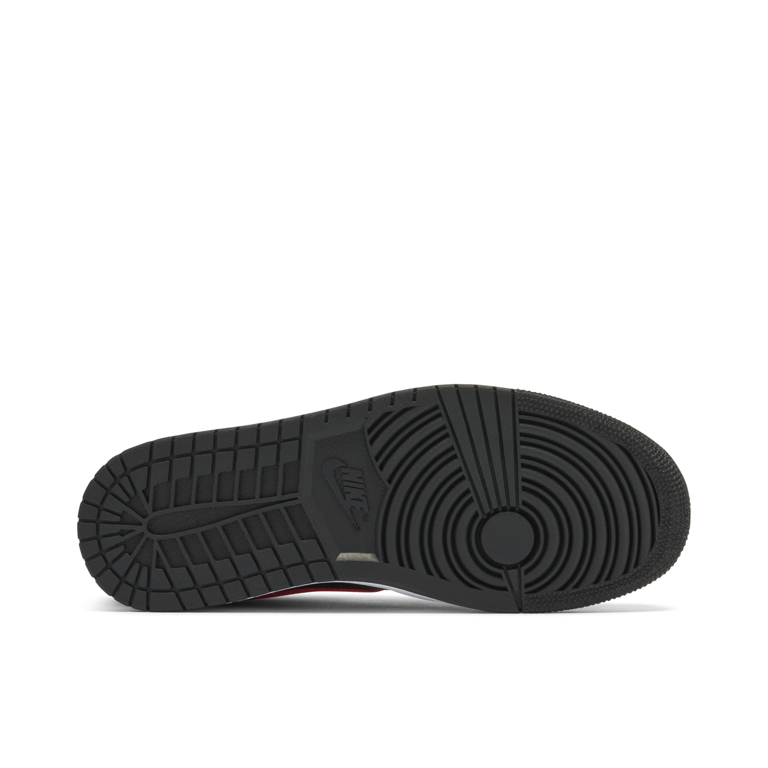 W Air Jordan 1 Mid Black Siren Red