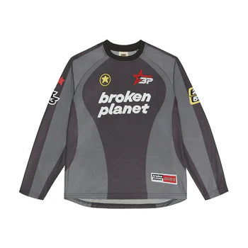 Broken planet long sleeve Football Jersey