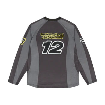 Broken planet long sleeve Football Jersey