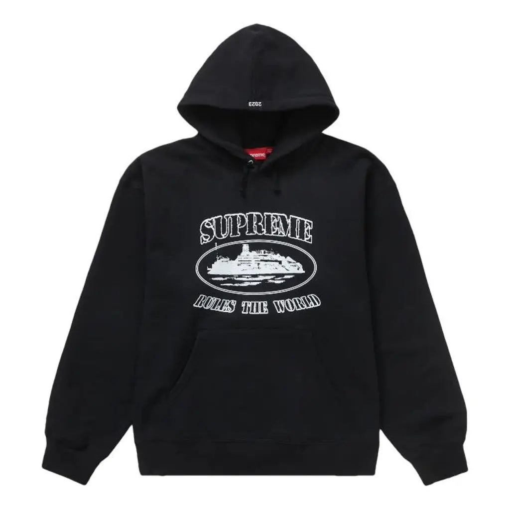 Supreme x Corteiz Rules the World Hoodie