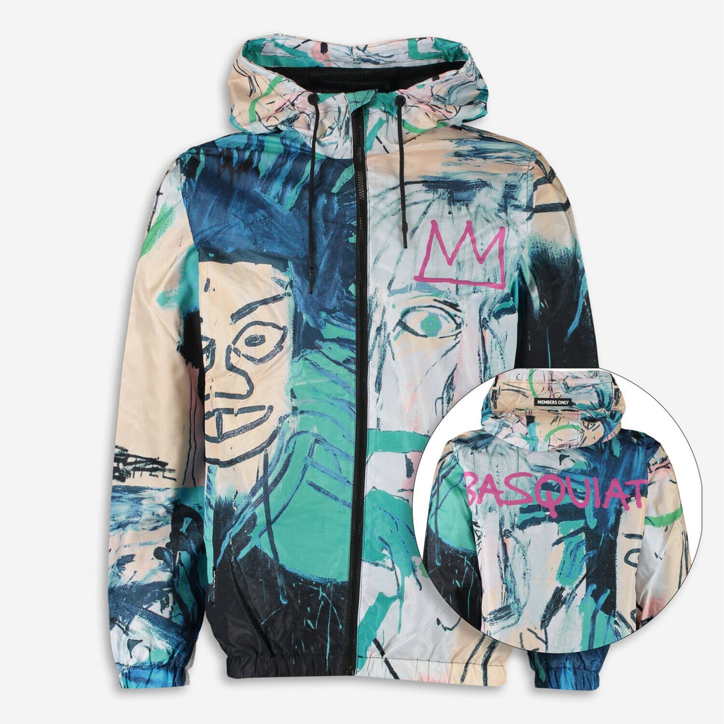 Jean Michel Basquiat + Members Only Windbreaker Jacket