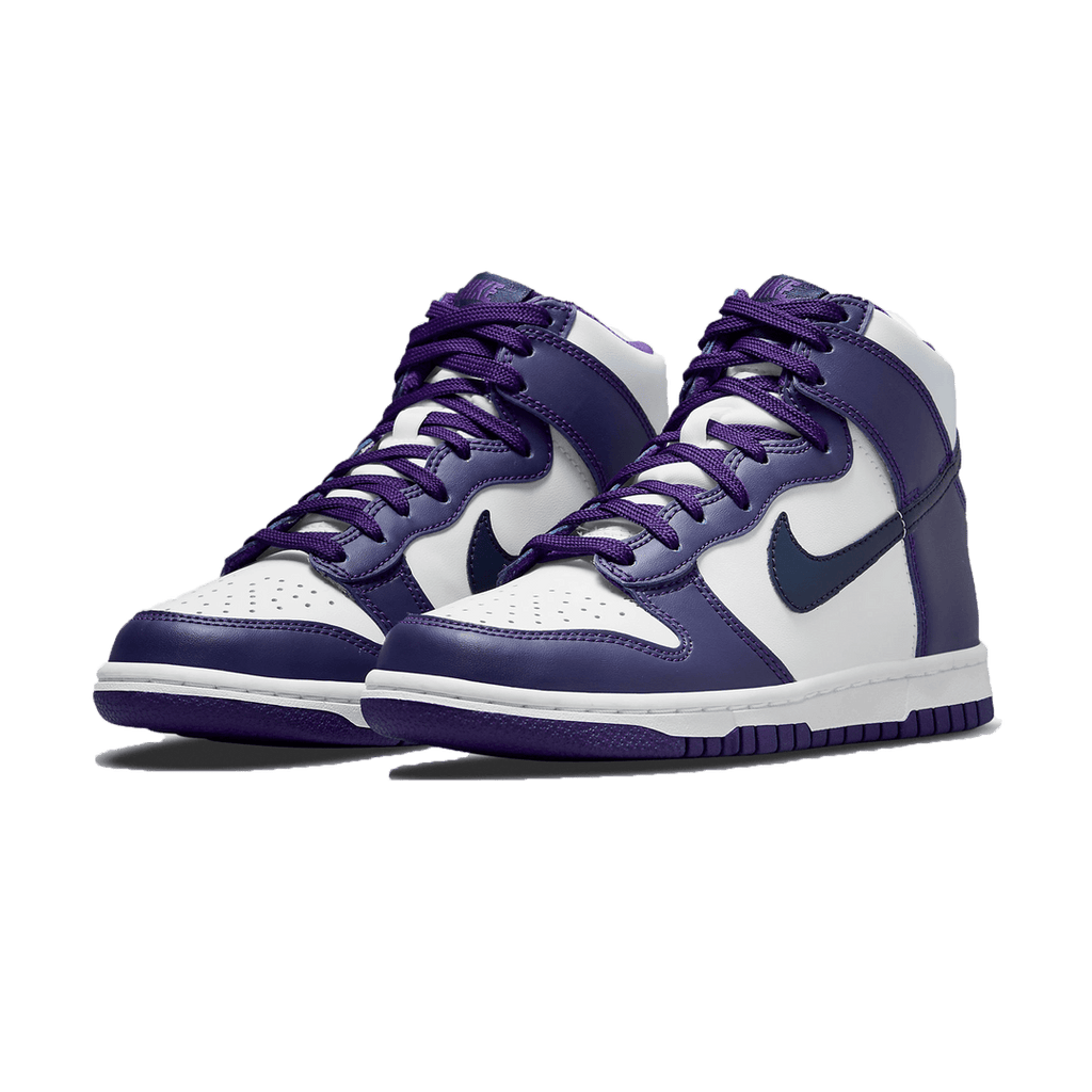 NIKE DUNK HIGH 'ELECTRO PURPLE MIDNIGHT NAVY' GS