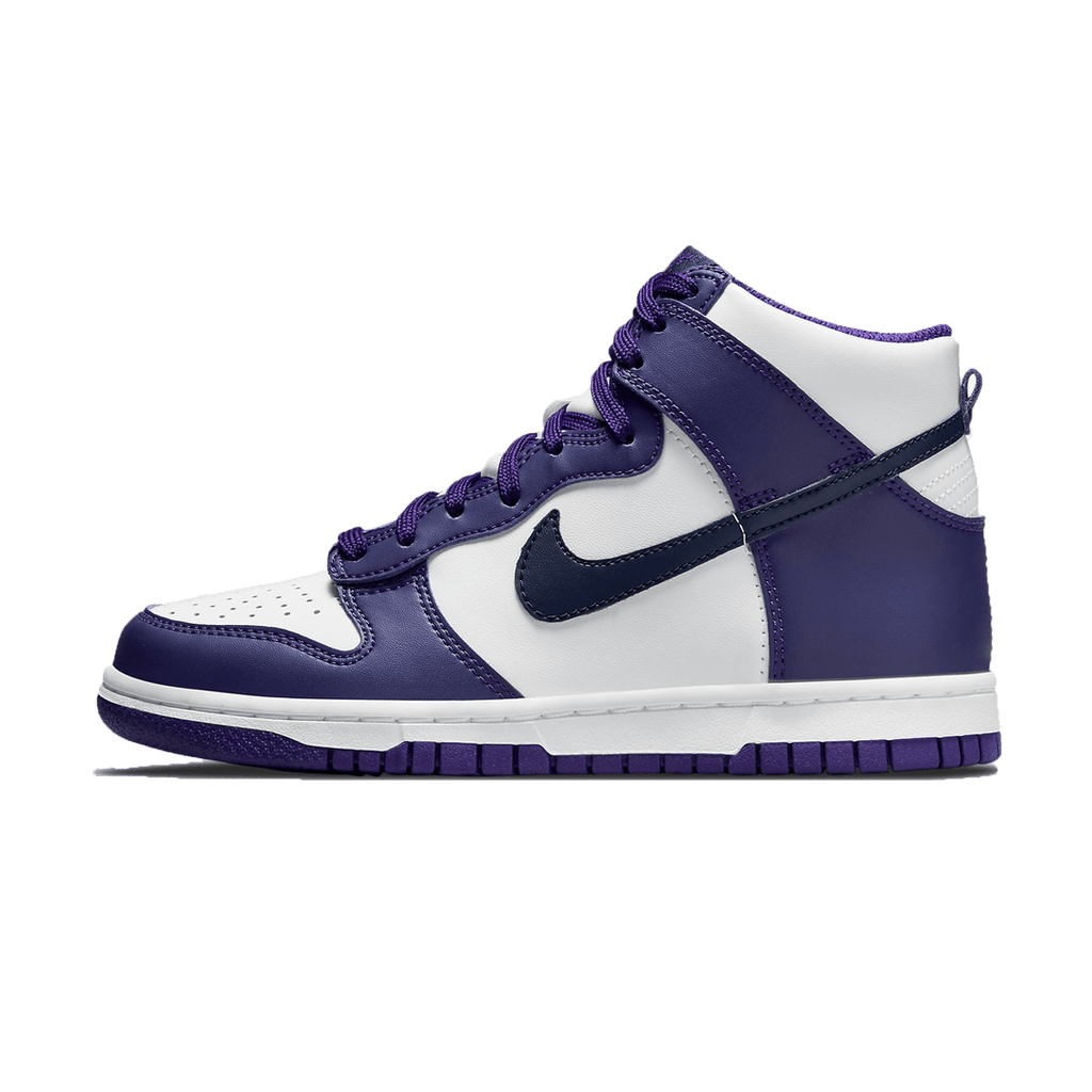 NIKE DUNK HIGH 'ELECTRO PURPLE MIDNIGHT NAVY' GS