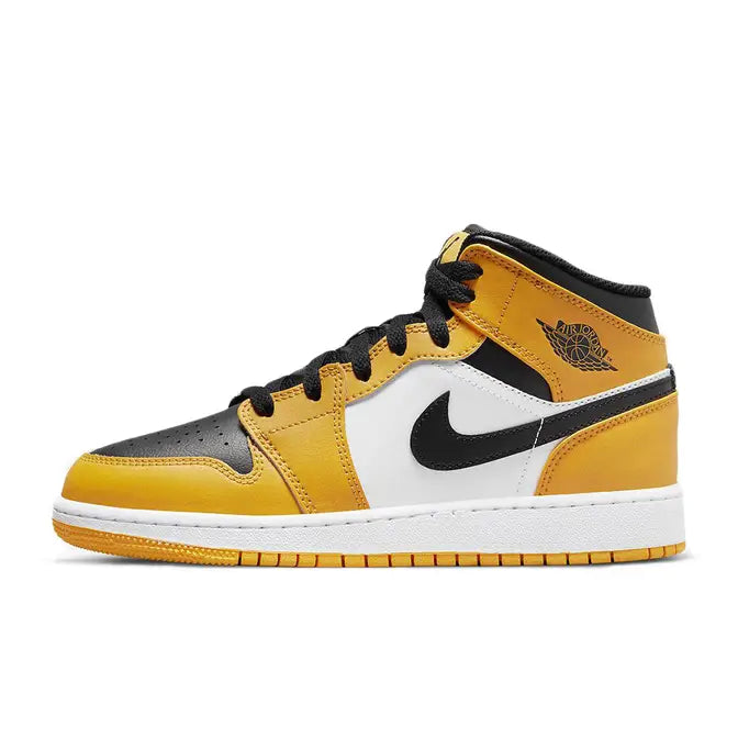 Air Jordan 1 Mid ‘Reverse Yellow Toe Taxi’