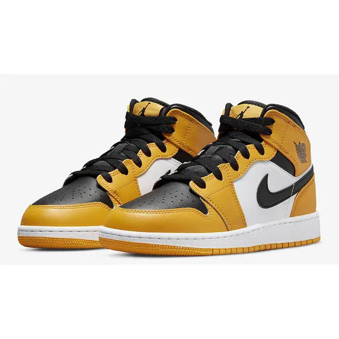 Air Jordan 1 Mid ‘Reverse Yellow Toe Taxi’
