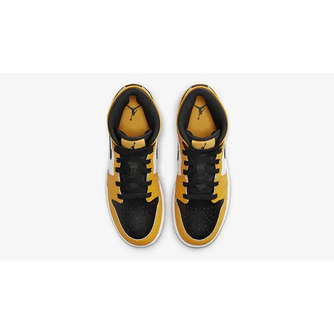 Air Jordan 1 Mid ‘Reverse Yellow Toe Taxi’